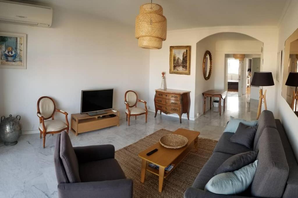 Appartement Les Sables - 75 m2 - 4 stars tourism Panoramic View à Antibes Extérieur photo